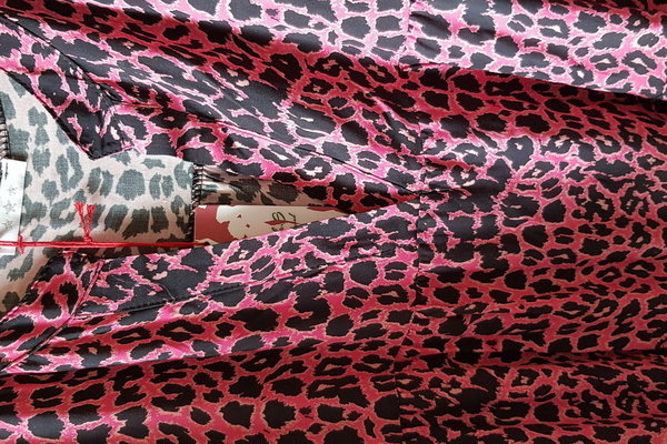 38 40 42 42/44 schönes Maxikleid Kleid Leo animal Ibiza neue Kollektion auch pink