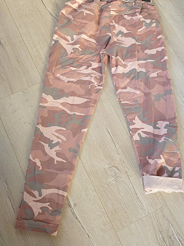 38 40 42 Joggpant Hose camouflage Print Chino FESTER STOFF